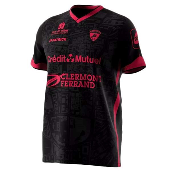 Tailandia Camiseta Clermont 3ª Kit 2021 2022 Rojo